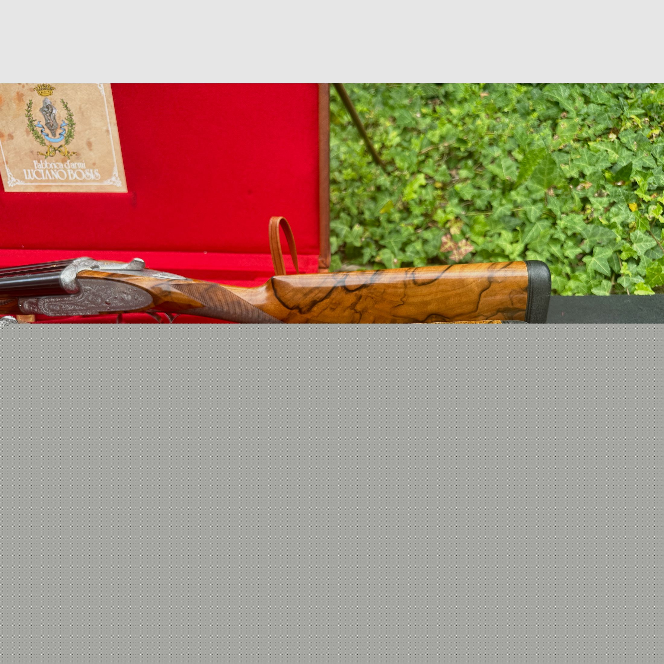 Luciano Bosis Queen - Par de escopetas de cerrojo fino en calibre 20