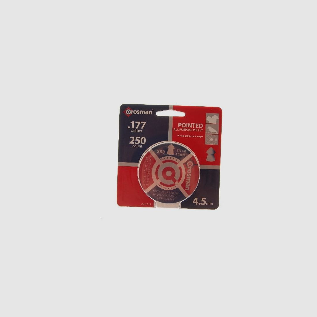 Crosman Pointed 4.5mm 250 pièces, image 1 sur 5