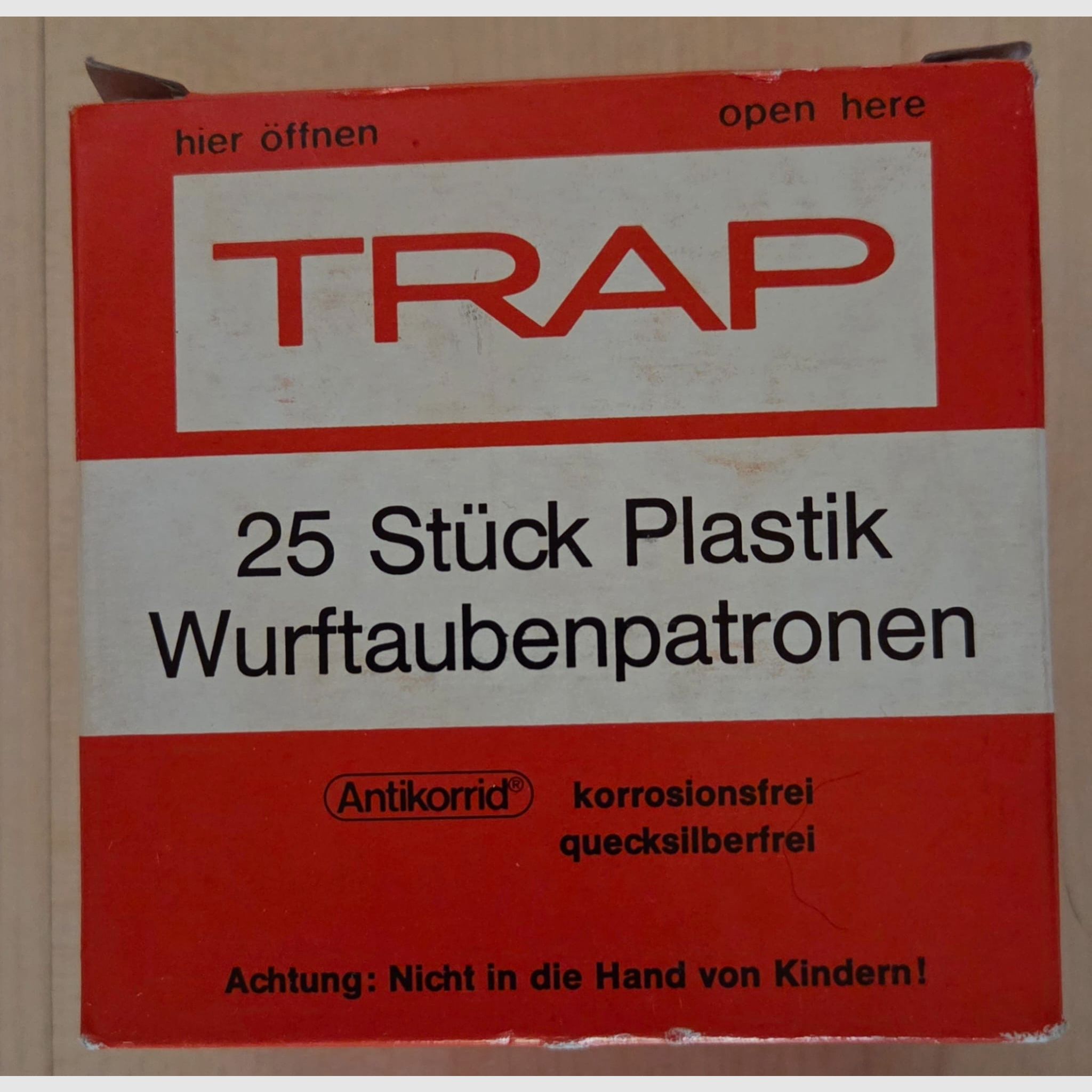 Hirtenberger TRAP Munition  2,4mm 28gr.  Blei