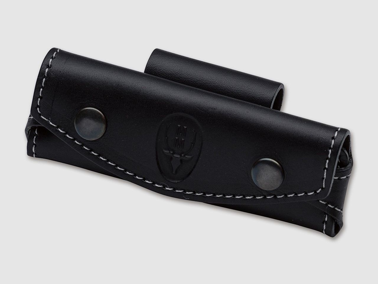 Leder-Etui Schwarz