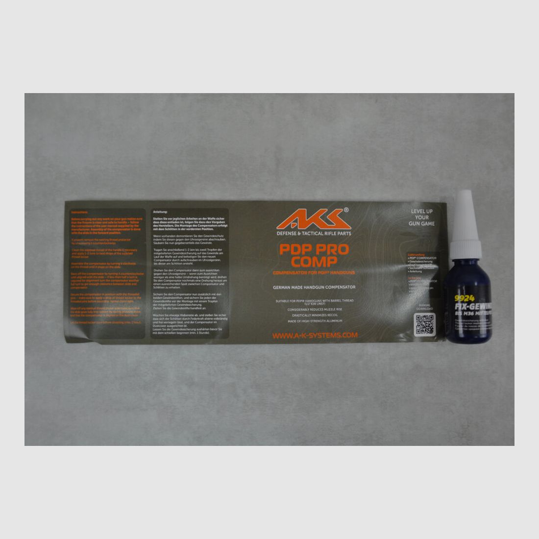 AKS AKS Kompensator für Walther PDP