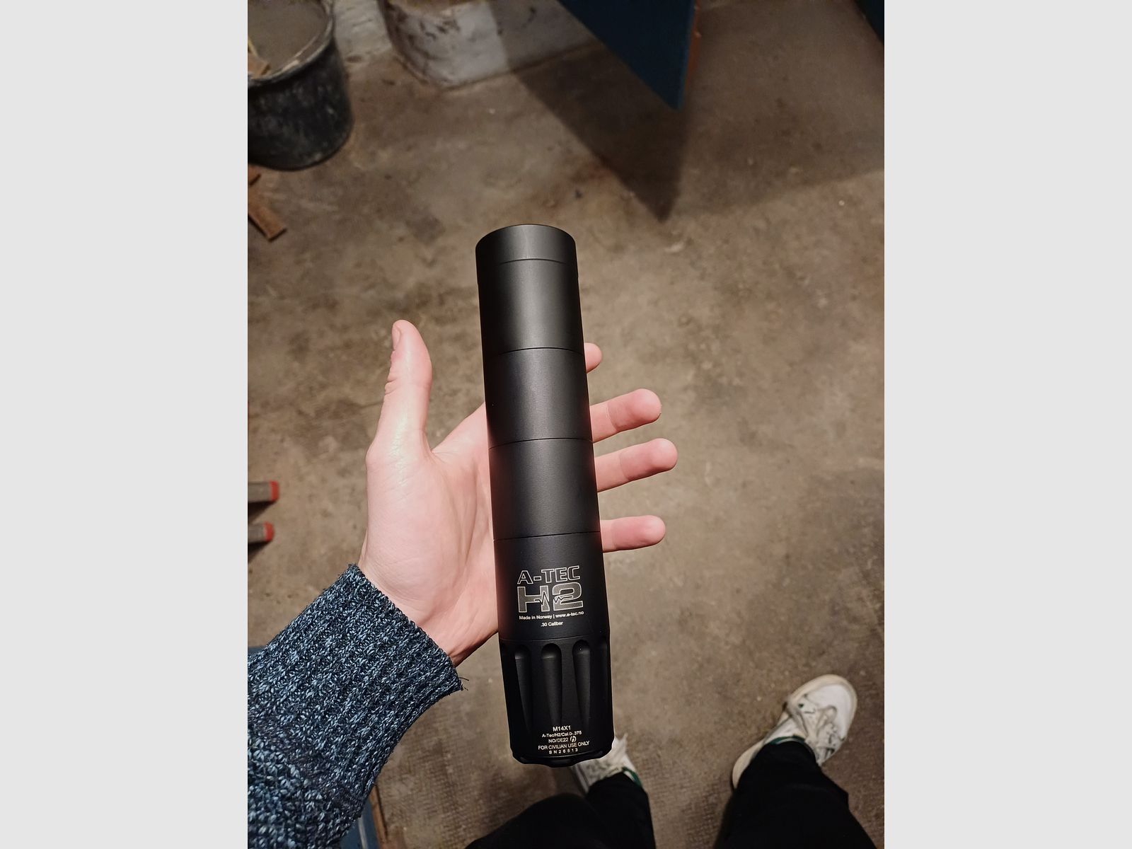 Atec H2 Modular silencer cal.30