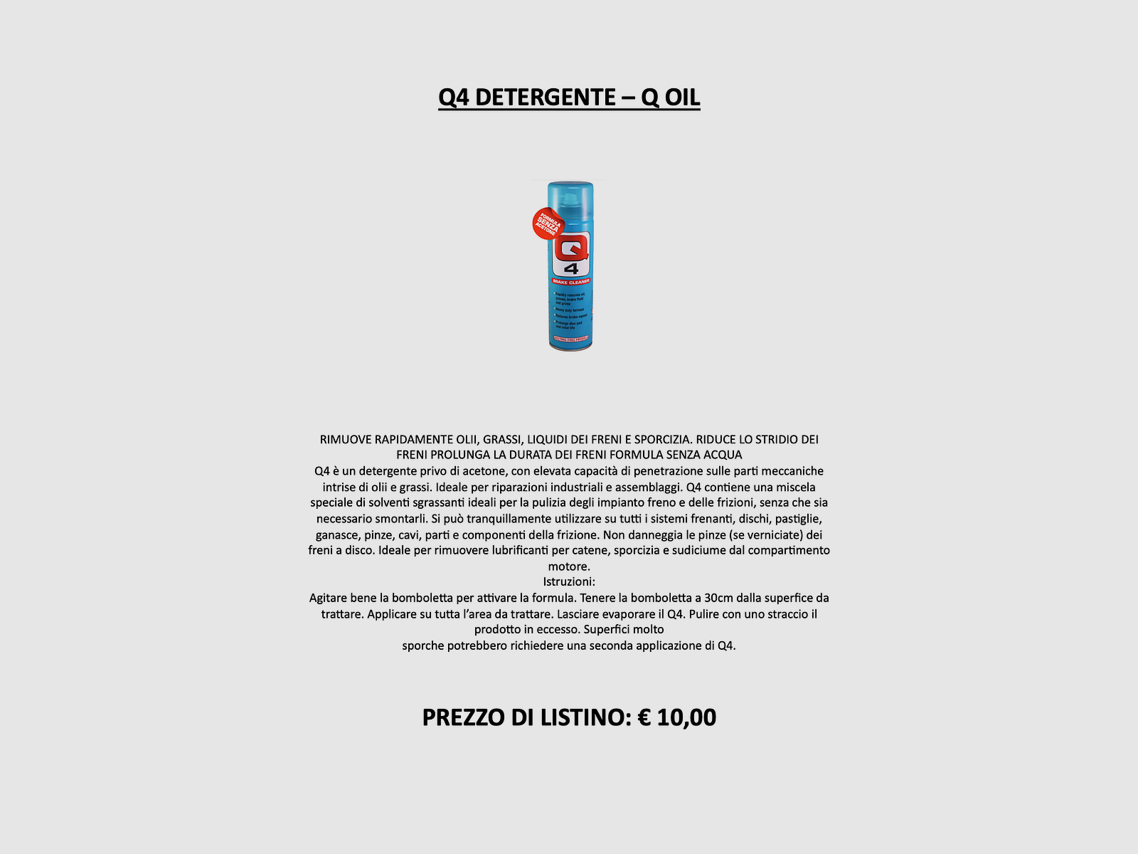 Q OIL – Q4, afbeelding 2 van 2
