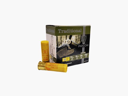Fiocchi Traditional Patronen Viltboor kal. 20/70 28 g lood 8