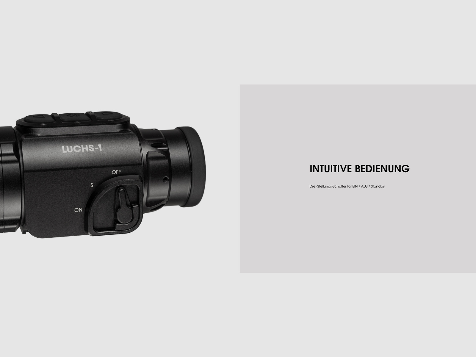 Liemke 80111556 LUCHS-1 thermal imaging attachment 640x512 sensor 1750m range