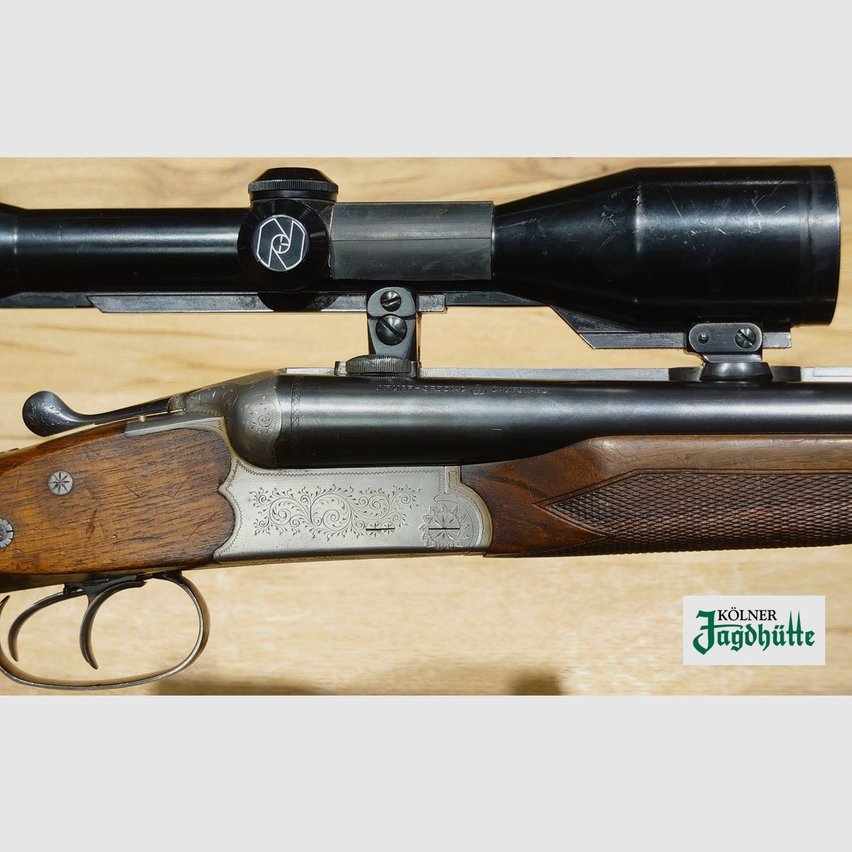Drilling Sauer und Sohn Mod. 3000 Cal. 7x65R; 12/70, image 4 of 7