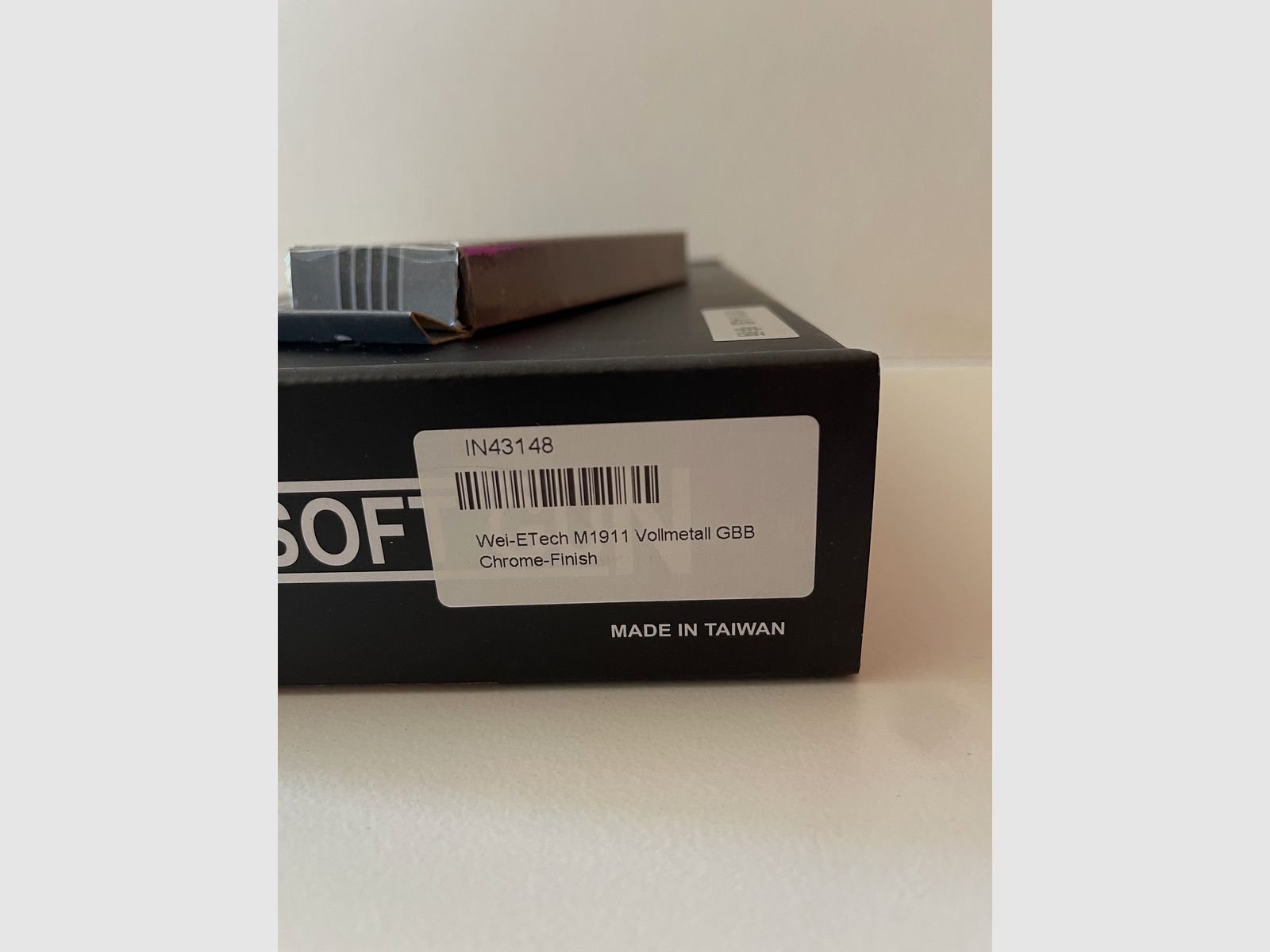 Wei-ETech M1911 Vollmetall GBB Chrome finish 