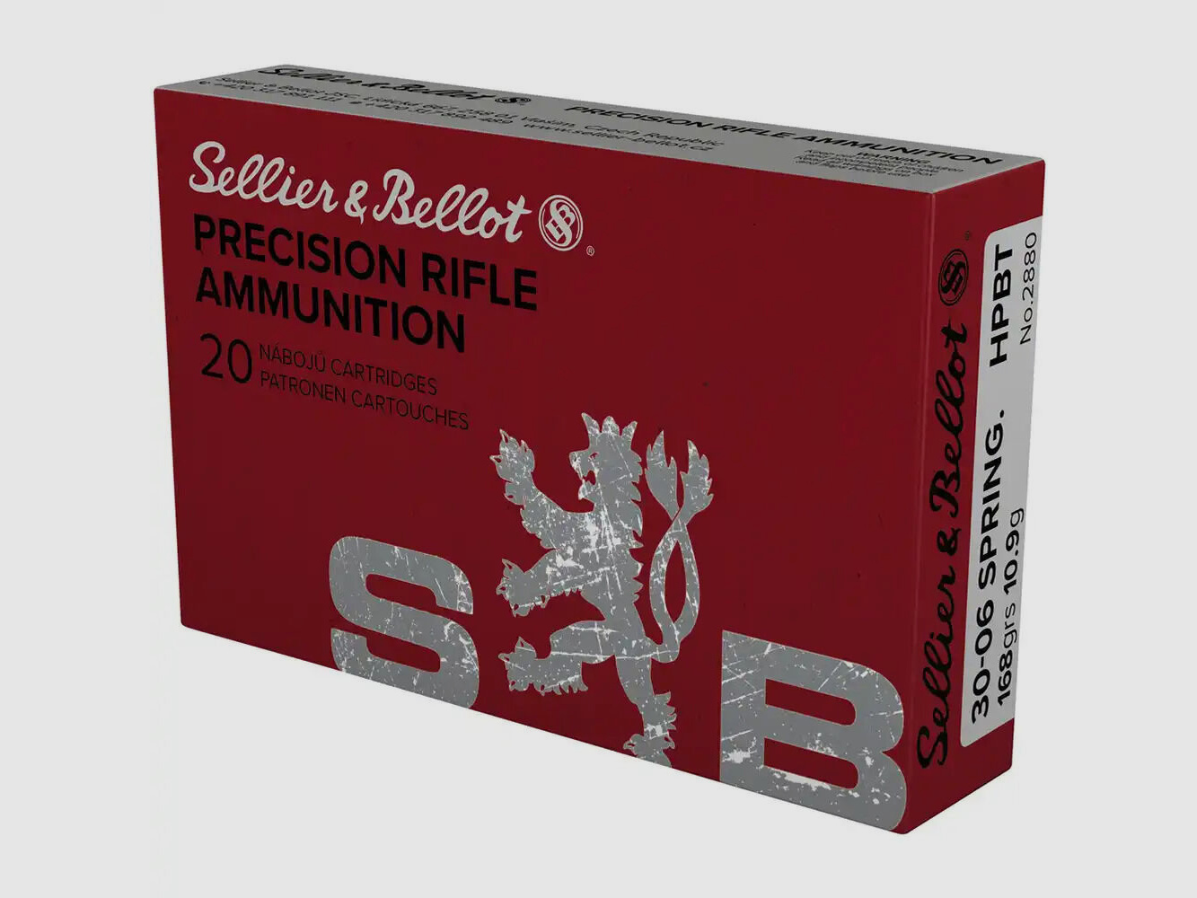 Sellier & Bellot OTM HPBT 10,9g/168grs a 20 .30-06 Spring.