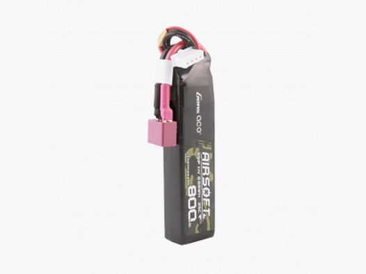 Genspow LiPo-batterij 11.1V 800mAh 25C 1 Element T-DEAN - Hoge prestaties - Betrouwbare looptijd voor modelleren en jagen