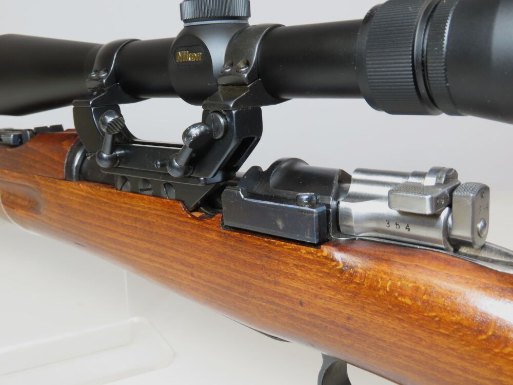 Carl Gustafs M38 incl. Optik auf Seitenmontage!