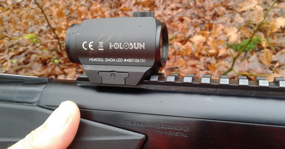 Mirino Olografico HOLOSUN HS403GL | Punto Rosso | Per Armi | Leggero E Compatto - Foto 4