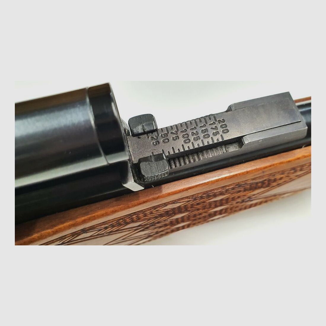 Repeating rifle with scope