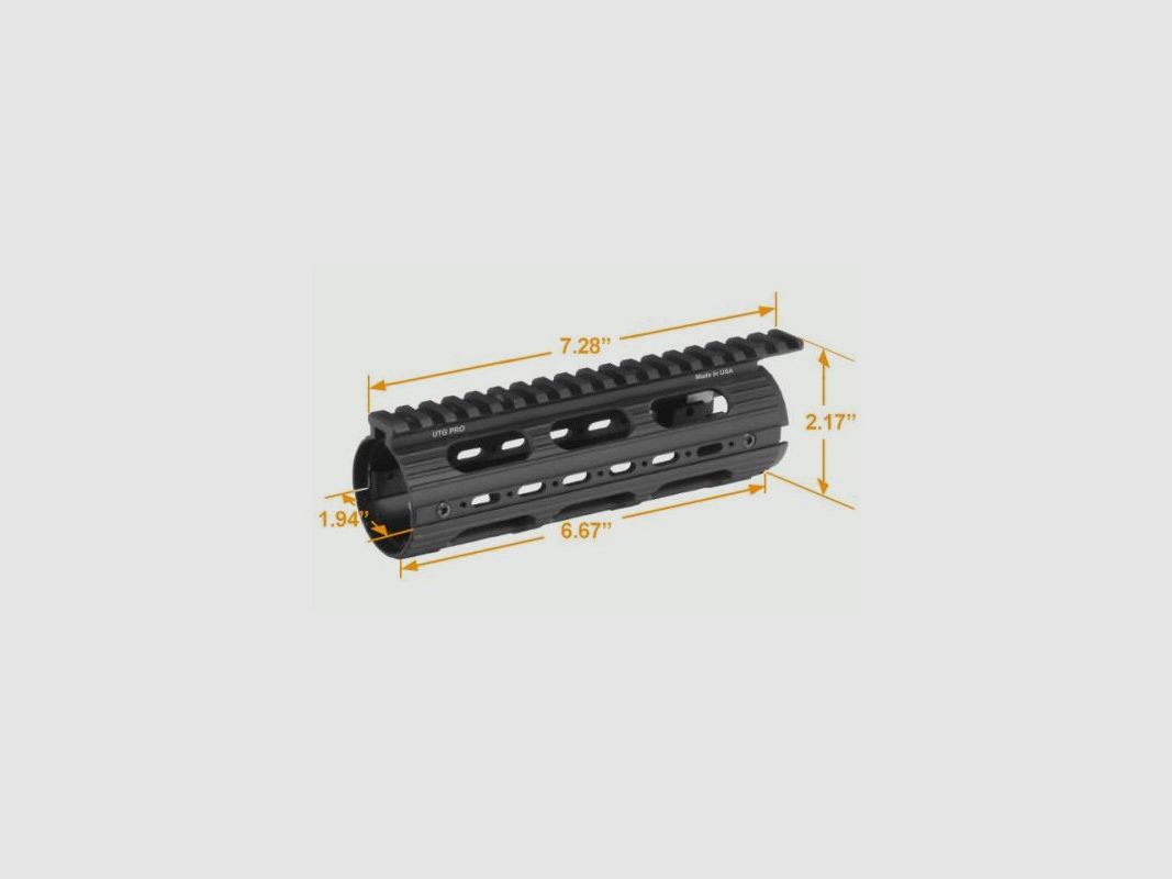 Handschutz M4/AR-15 Super Slim Karabiner, Bild 2 von 4