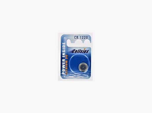 CR1220 3V BATTERY 1PC CELLSIUS