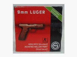 9mmLuger Hohlspitz - 8,0g/124gr (a20) Fangschuss