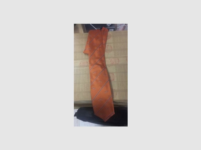 Krawatte Beretta orange Mod. CR08 0250 0025, Bild 1 von 2