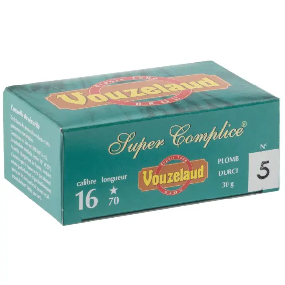 Patronen Vouzelaud Super Complice 70 Kaliber 16/70