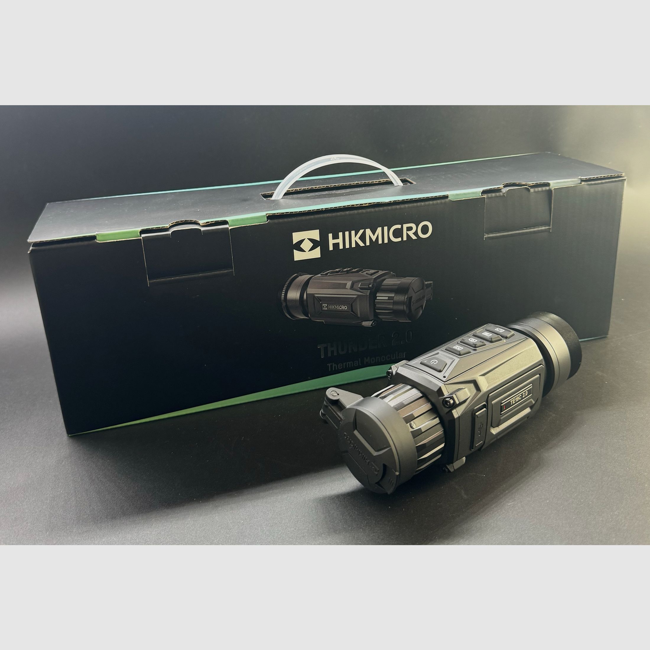 Aussteller Hikmicro 50-2-083 Clip-On Thunder TE19C 2.0 Wärmebildvorsatzgerät 256x192 Pixel 12µm