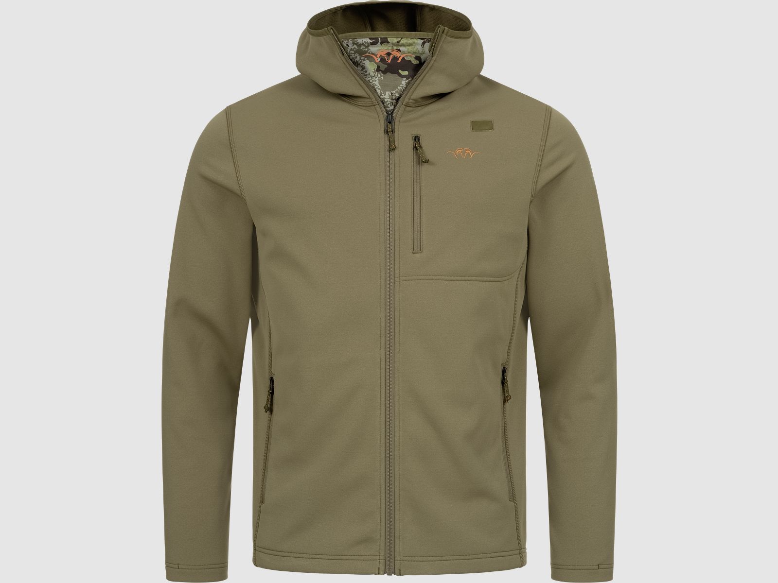 Herren Drain FZ Hoody Kaper Kaper L