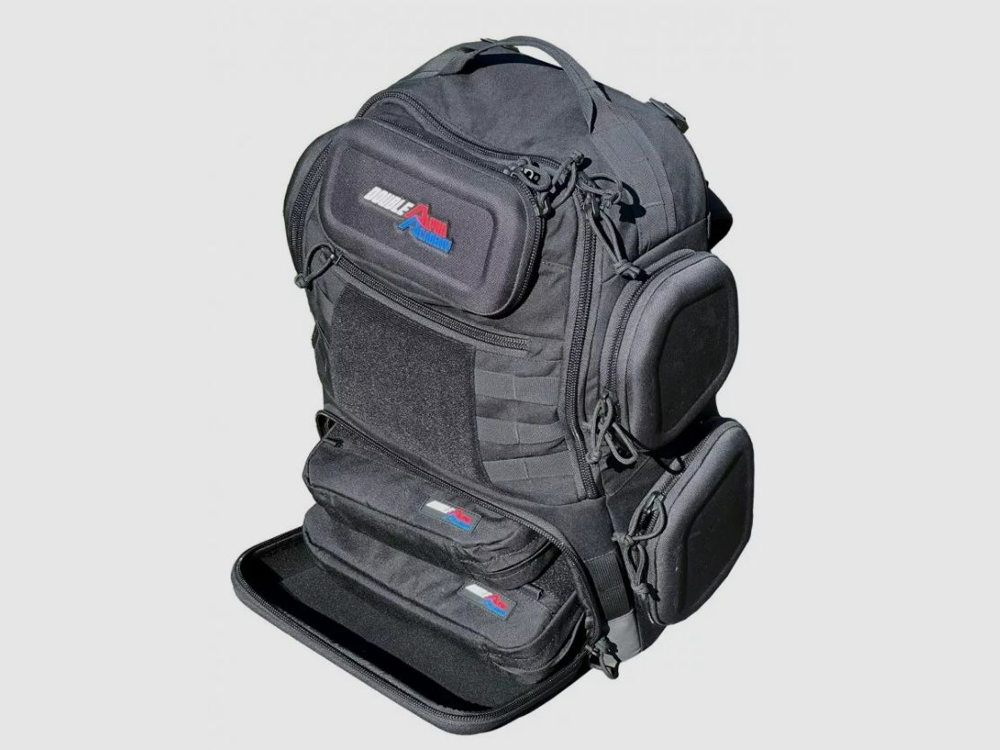 Double Alpha Academy "Carry it All" Black Backpack, image 1 of 2