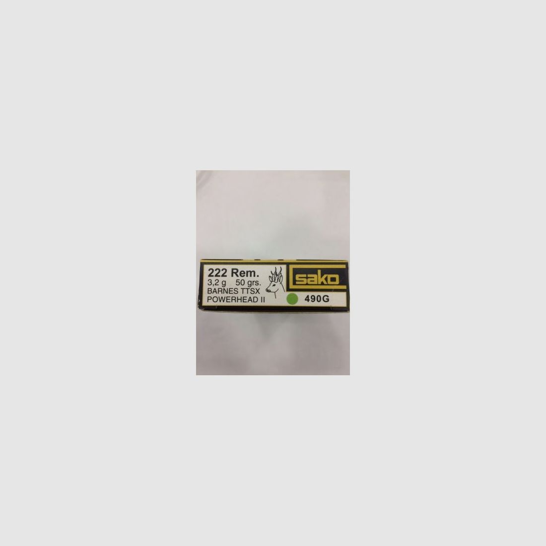 SAKO PATRONEN C 222 REM 50 GR, Bild 1 von 2
