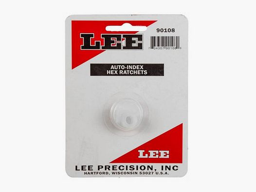 Lee Precision Auto Index Hex Ratchet 90108 Vervangingsratels - Duurzaamheid en Precisie - Voor Betrouwbaar Herladen