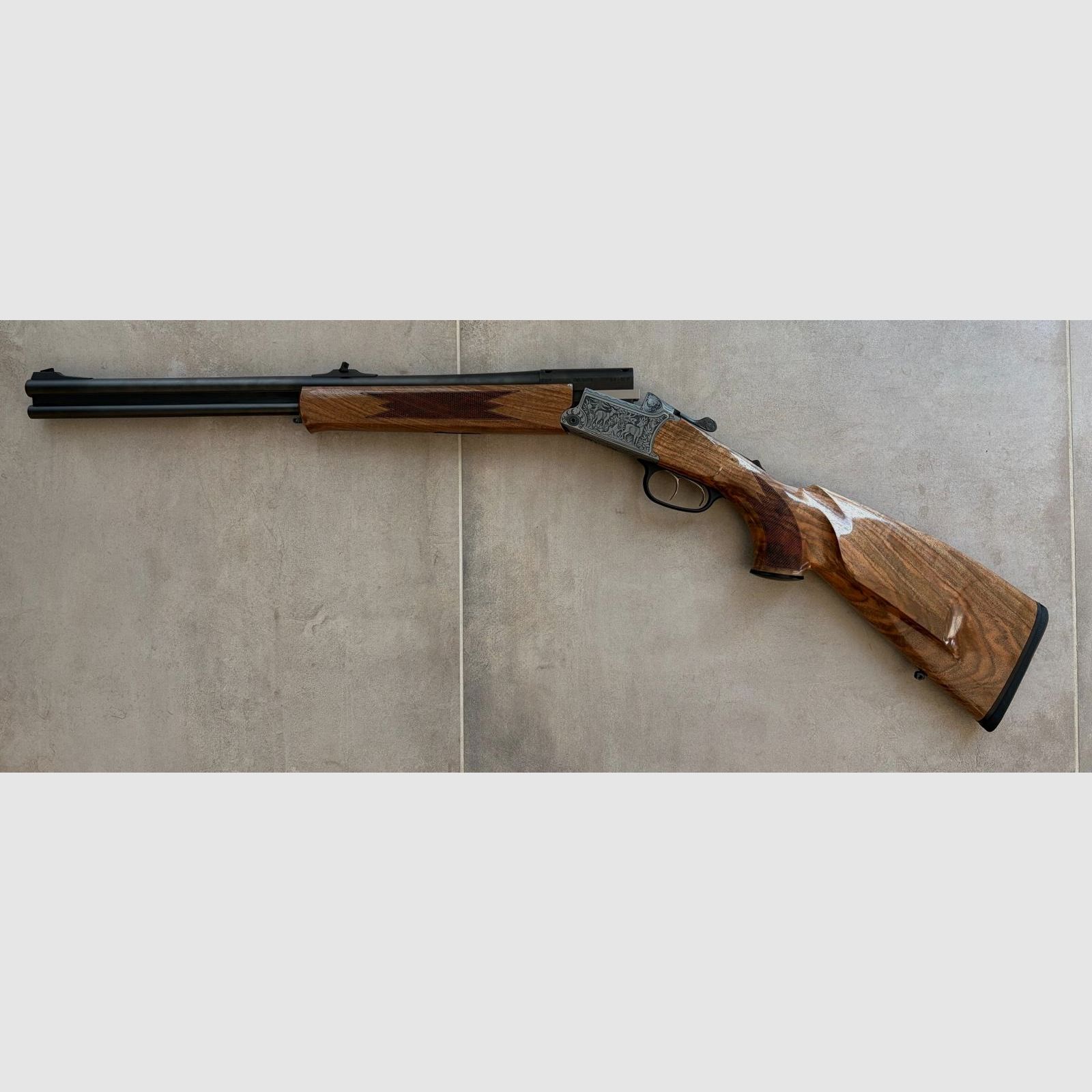 Blaser Bockbüchsflinte BBF 95 Luxus Gravur Rehwild 6,5x57R 20/76