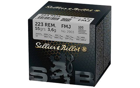 Sellier & Bellot .223 Rem. Vlm BT 3,6g/55grs.