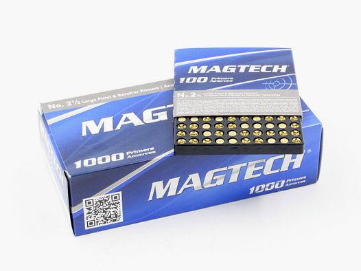 Zündhütchen Magtech Large Pistol, 1’000 Stk