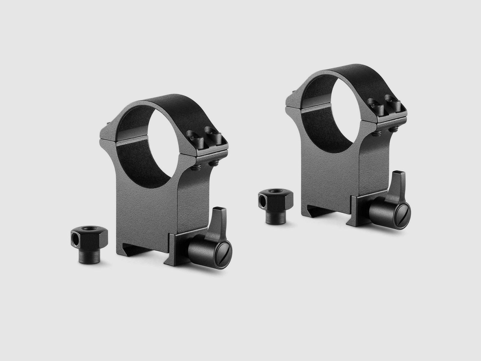 Hawke Profi Montaggio Fisso e Rapido in Acciaio Weaver 30mm Due Pezzi Extra Alto, immagine 1 di 2