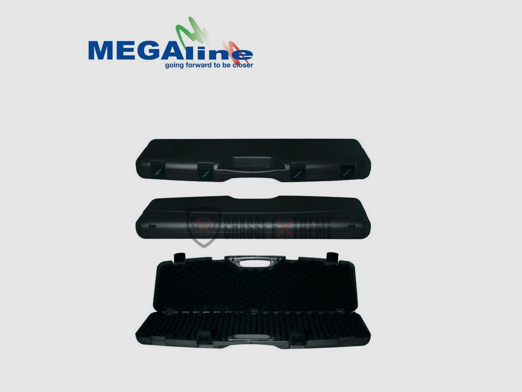 Waffenkoffer MEGALINE Büchse 2 Waffen 118x30x11cm