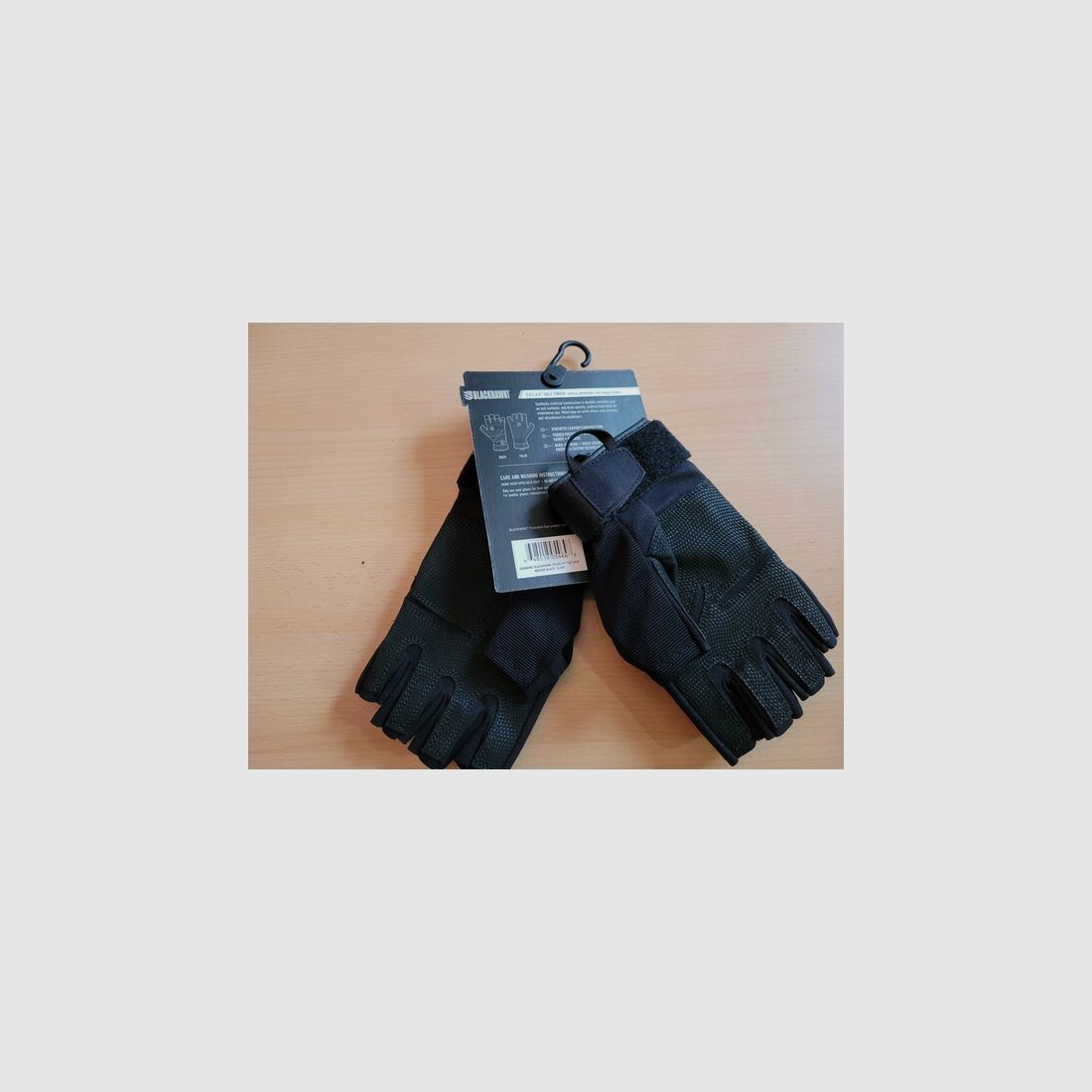 025 Blackhawk - Handschuhe S.O.L.A.G. HD Halbfinger Special Operations Light Assault Glove - Größe