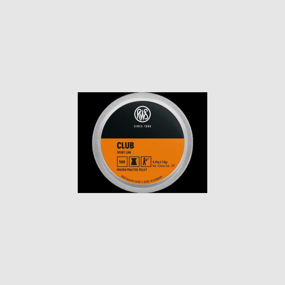 RWS Club 0,45G à500 4,5MM