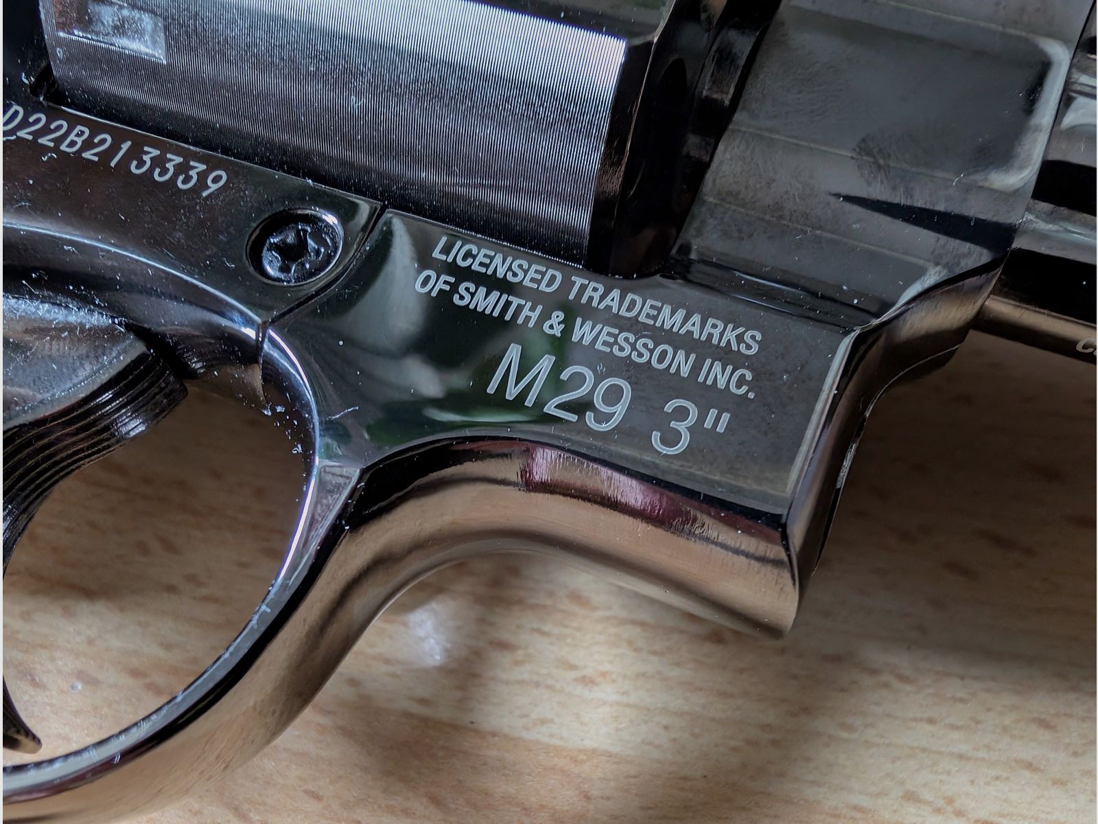 Smith & Wesson M 29 Revolver/  44 Magnum  CO 2 /  4,5 mm BB - Frei ab 18 