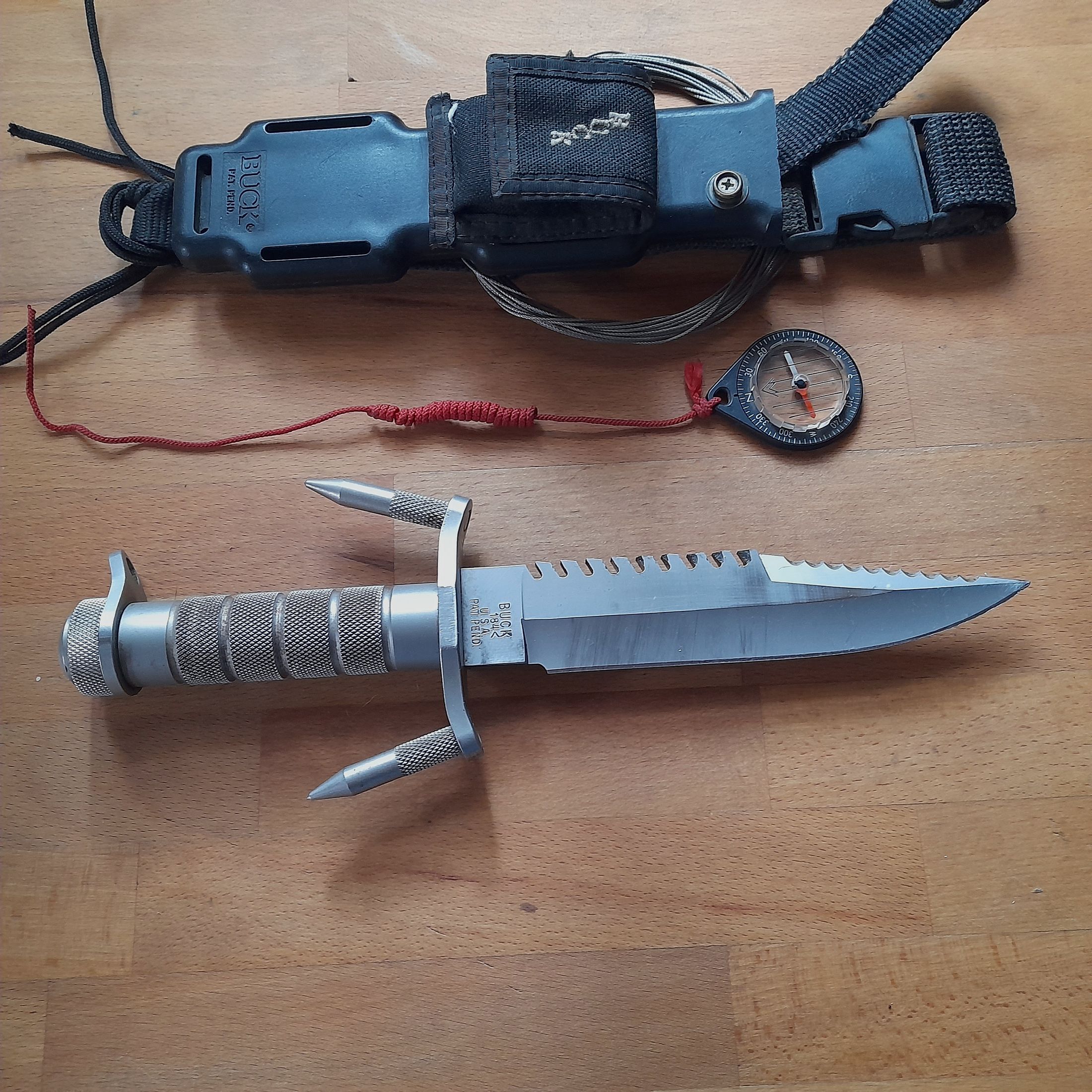 Survival Messer "Buck Master 184 vor ca. 30 Jahren gekauft