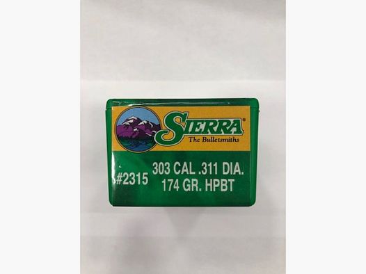 SIERRA Balas cal. 303 174 gr HPBT
