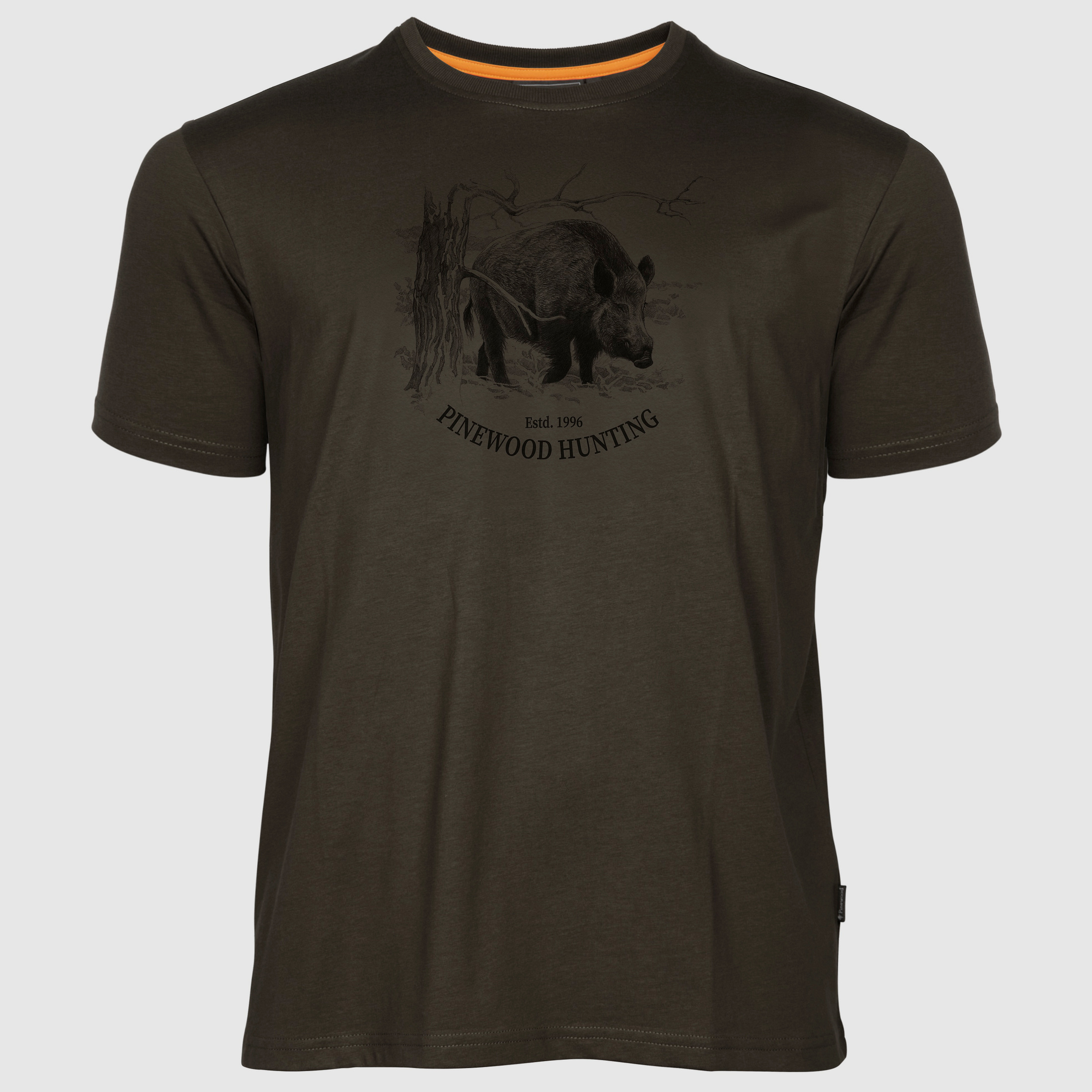 Pinewood Wildboar T-Shirt braun
