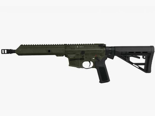 Schmeisser AR15-SF4 Sport - 10,5" OD Vert - .223 Rem - Crosse à ressort