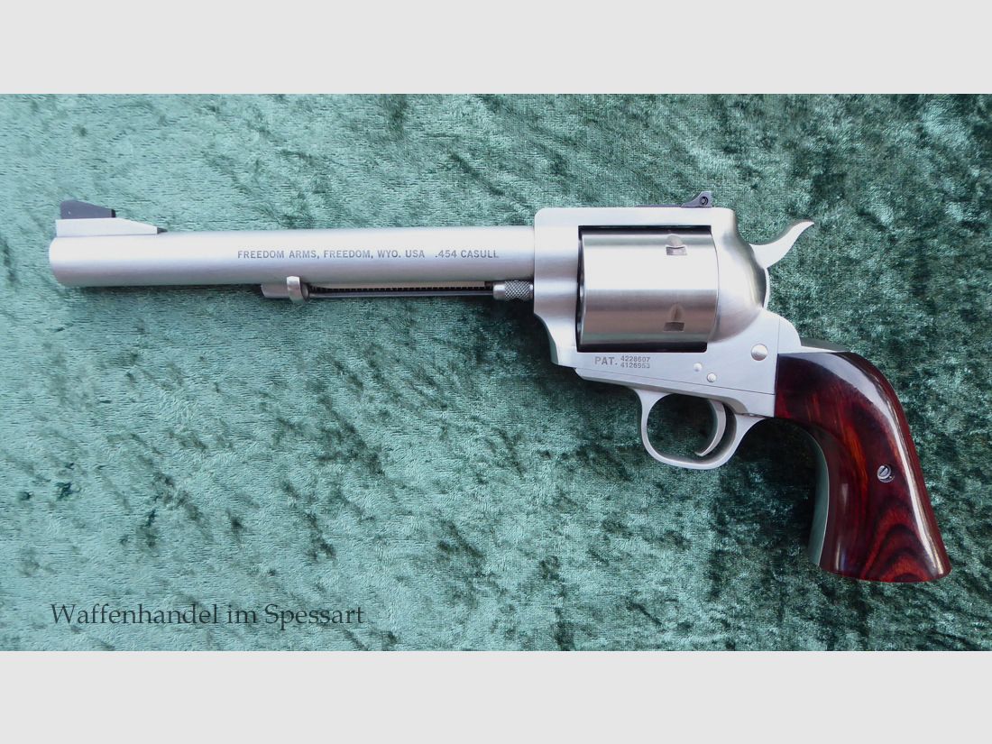 Revolver Freedom Arms Mod.83, Casull, Grado Premier en caja.