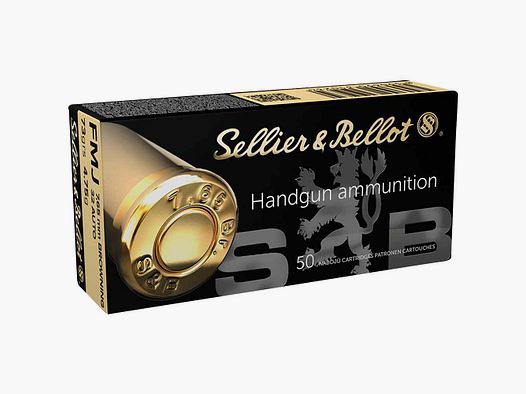 Sellier & Bellot 7,65 Browning Volmantel, kaliber