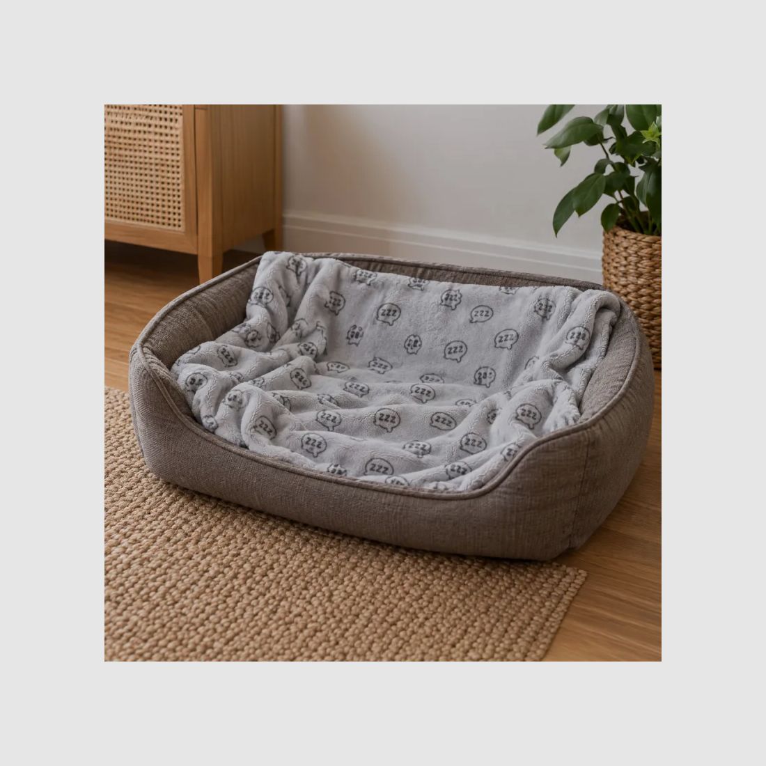 Bedruckte Decke 100x70cm - Weiche Dekorationsdecke, Bild 1 von 6