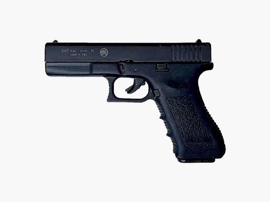 BRUNI GAP Black – 9 mm P.A.K. / Glock 17 replica / Replica – spedizione in tutta l’UE / EU-Wide Shipping