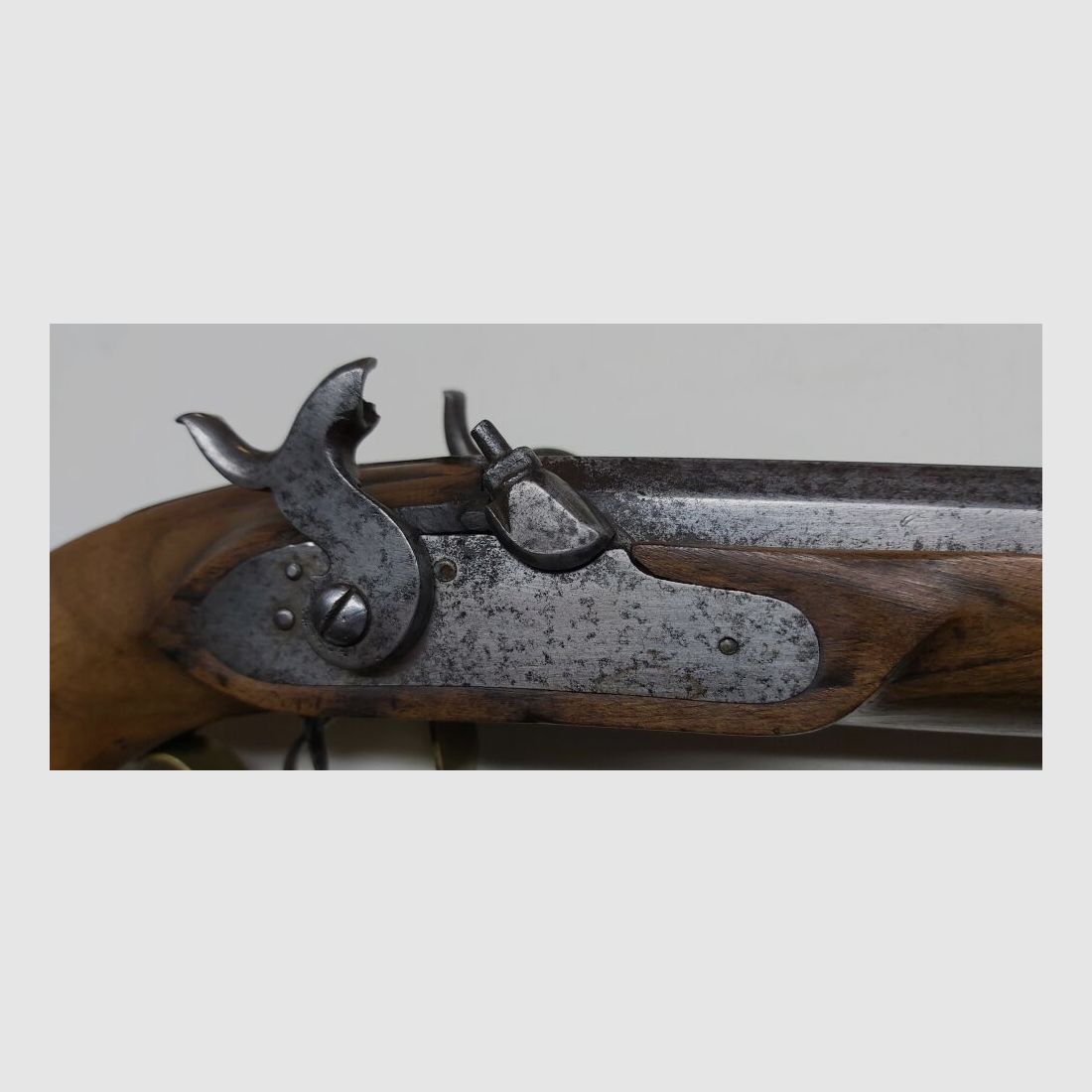 F.C. Nabholt in Regensburg double-barreled percussion pistol