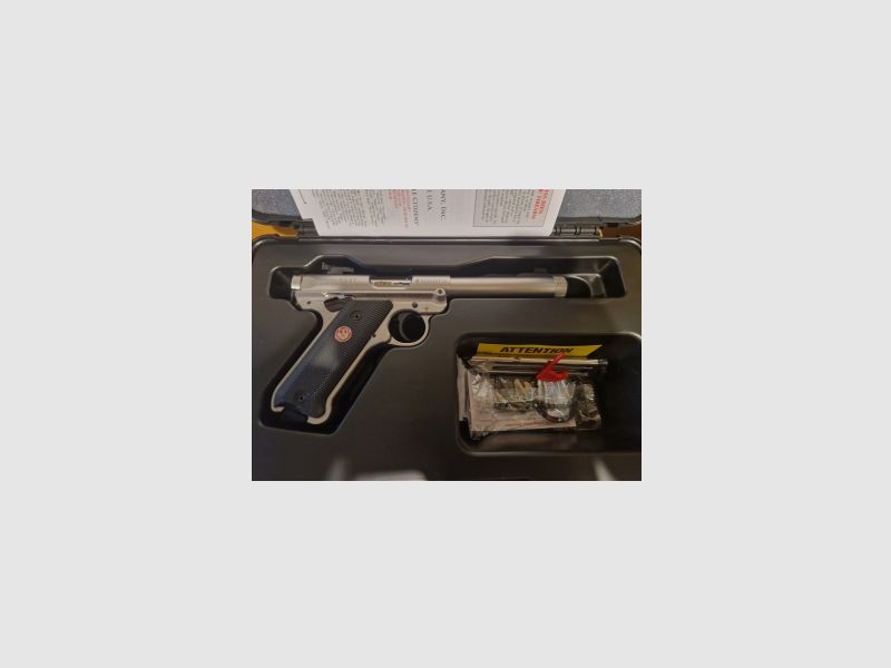 RUGER MARK IV TARGET .22 LFB.