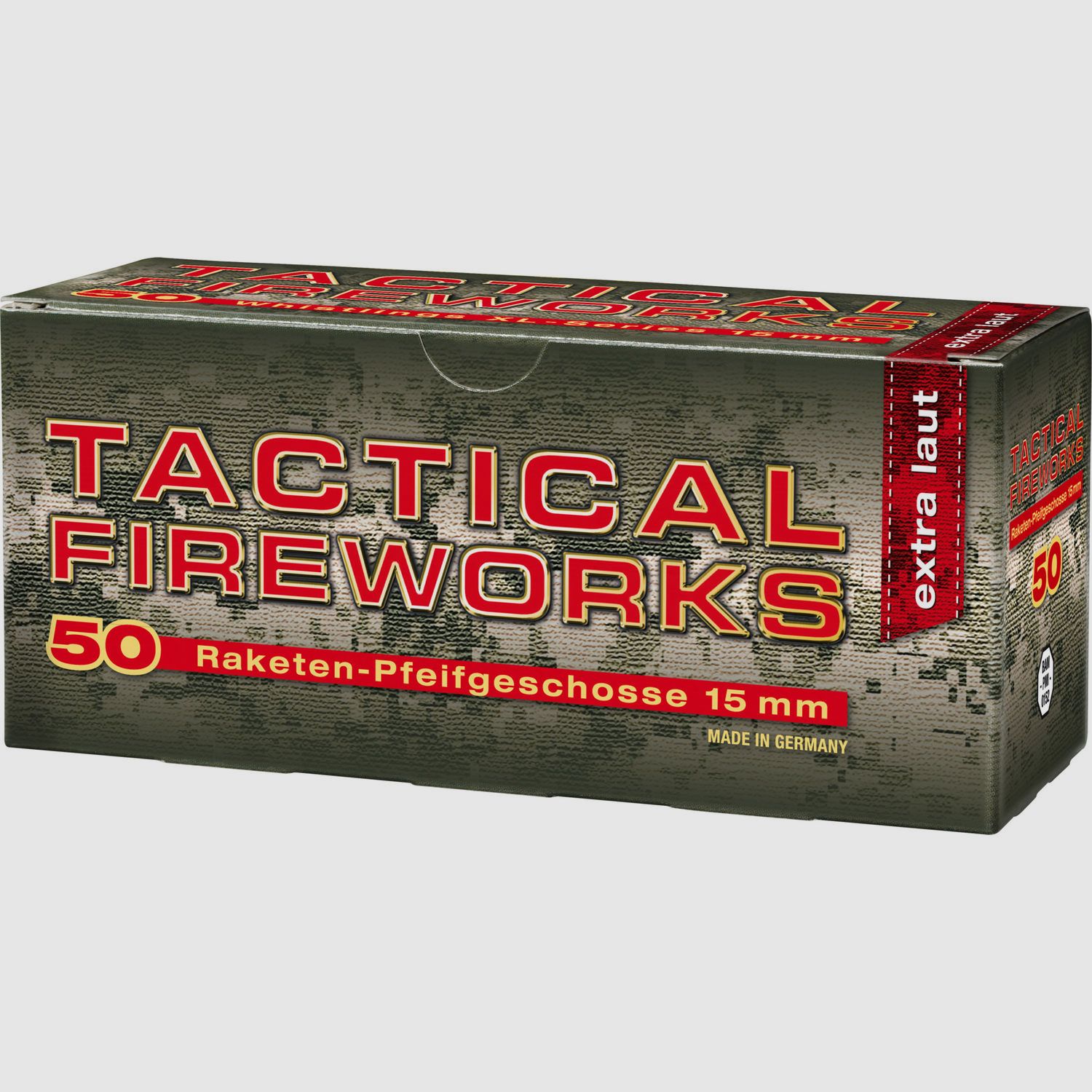 Tactical Raketen-Pfeifpatronen - 15 mm extra laut (a50 stk)