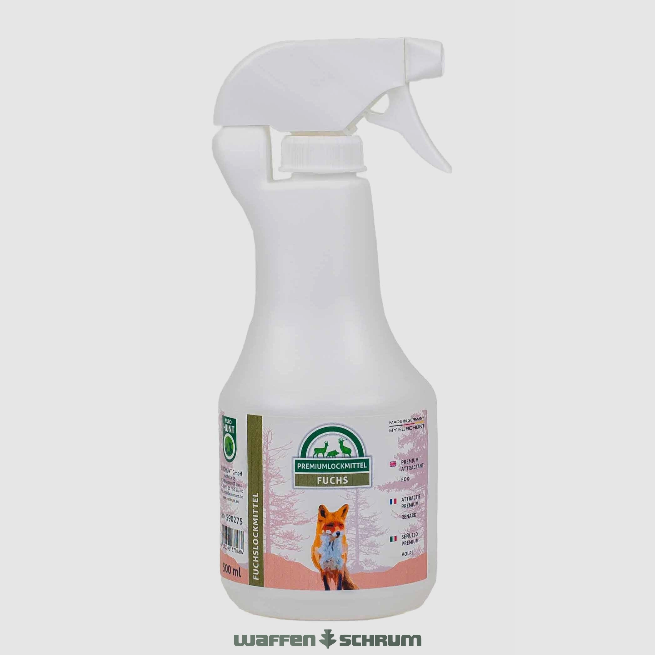 Eurohunt Fuchslockmittel Pumpsprühflasche 500ml