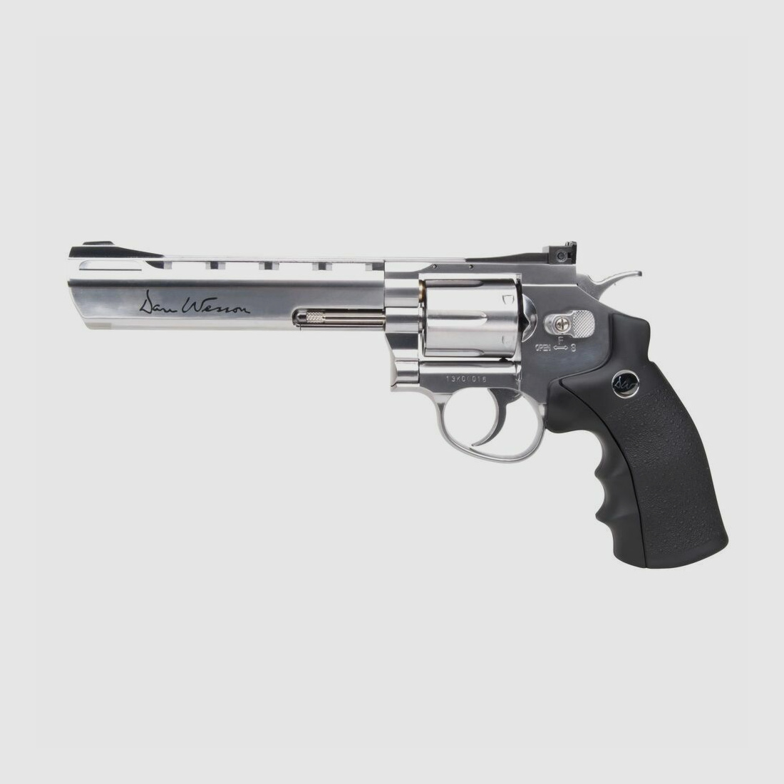 Dan Wesson 6" .177 Silber 4,5mm Druckluft Co2