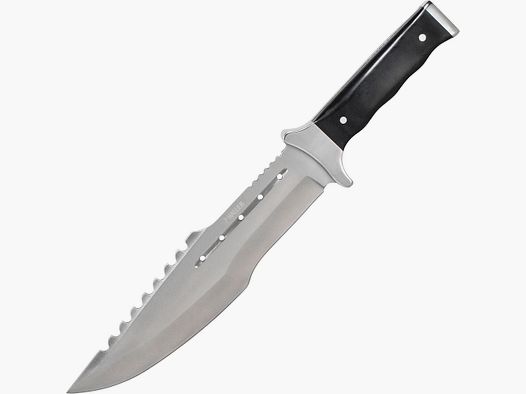 Cuchillo Bowie con escalas de pakkawood