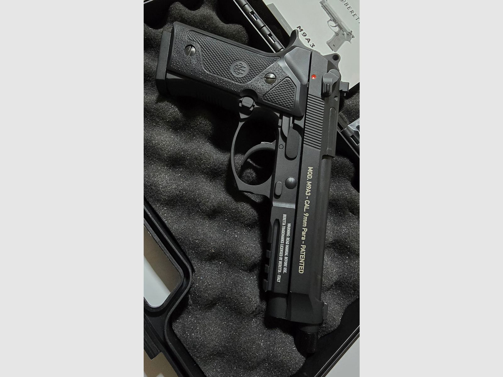 Beretta Mod. M9A3 Softair 6mm Co2 Airsoft 2 Magazine