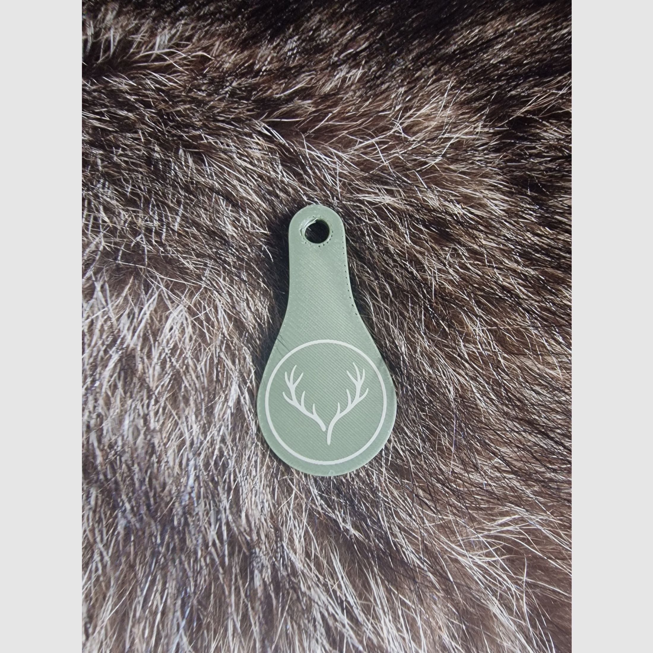 Einkaufswagenöffner mit jagdlichen Motiven